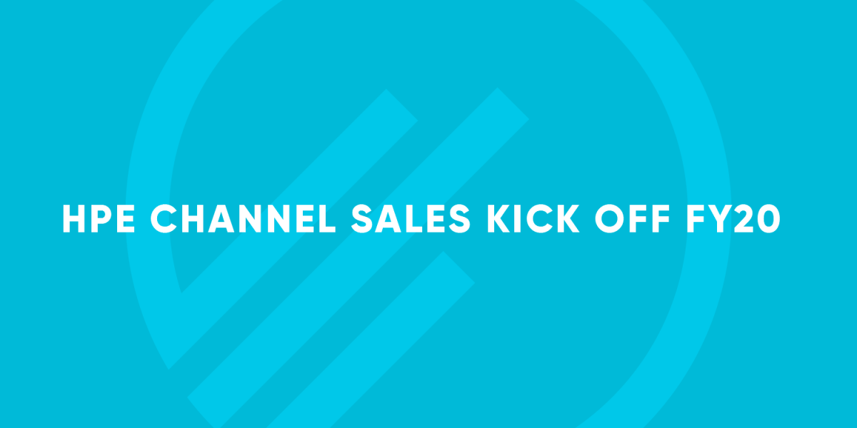 HPE Channel Sales Kick off FY20 - MPE